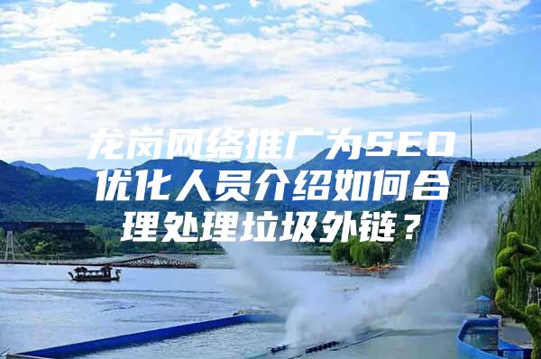 龙岗网络推广为SEO优化人员介绍如何合理处理垃圾外链？