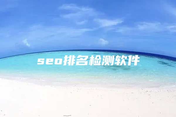 seo排名检测软件