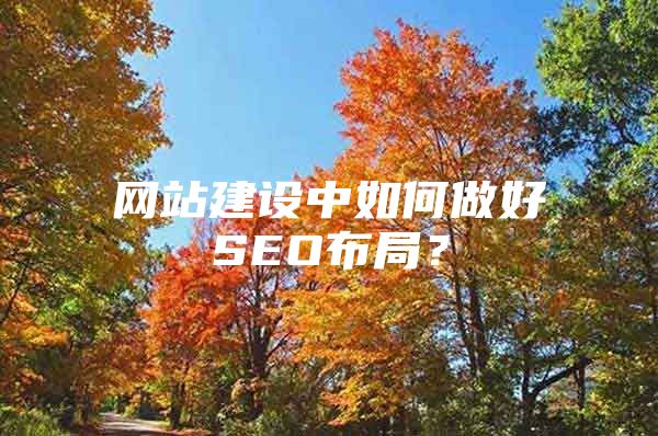 网站建设中如何做好SEO布局？