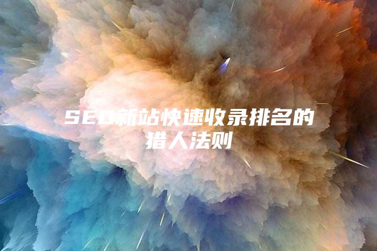 SEO新站快速收录排名的猎人法则